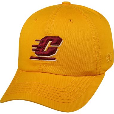 sorry, Top of the World Men's Central Michigan Chippewas Gold Crew Adjustable Hat is currently out of stock