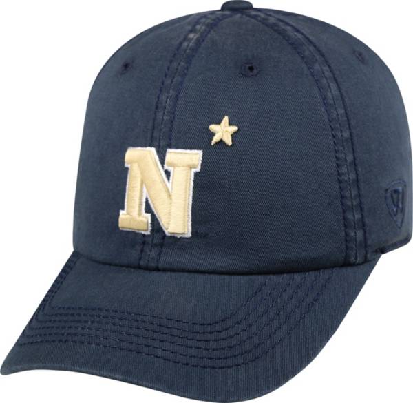 Top of the World Men's Navy Midshipmen Navy Crew Adjustable Hat