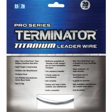 sorry, Terminator Multi-Strand Titanium Lightweight Leader is currently out of stock