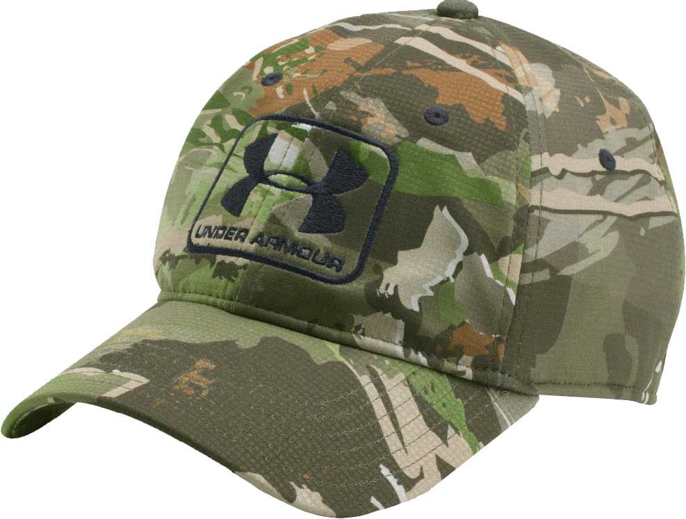 camouflage under armour hat