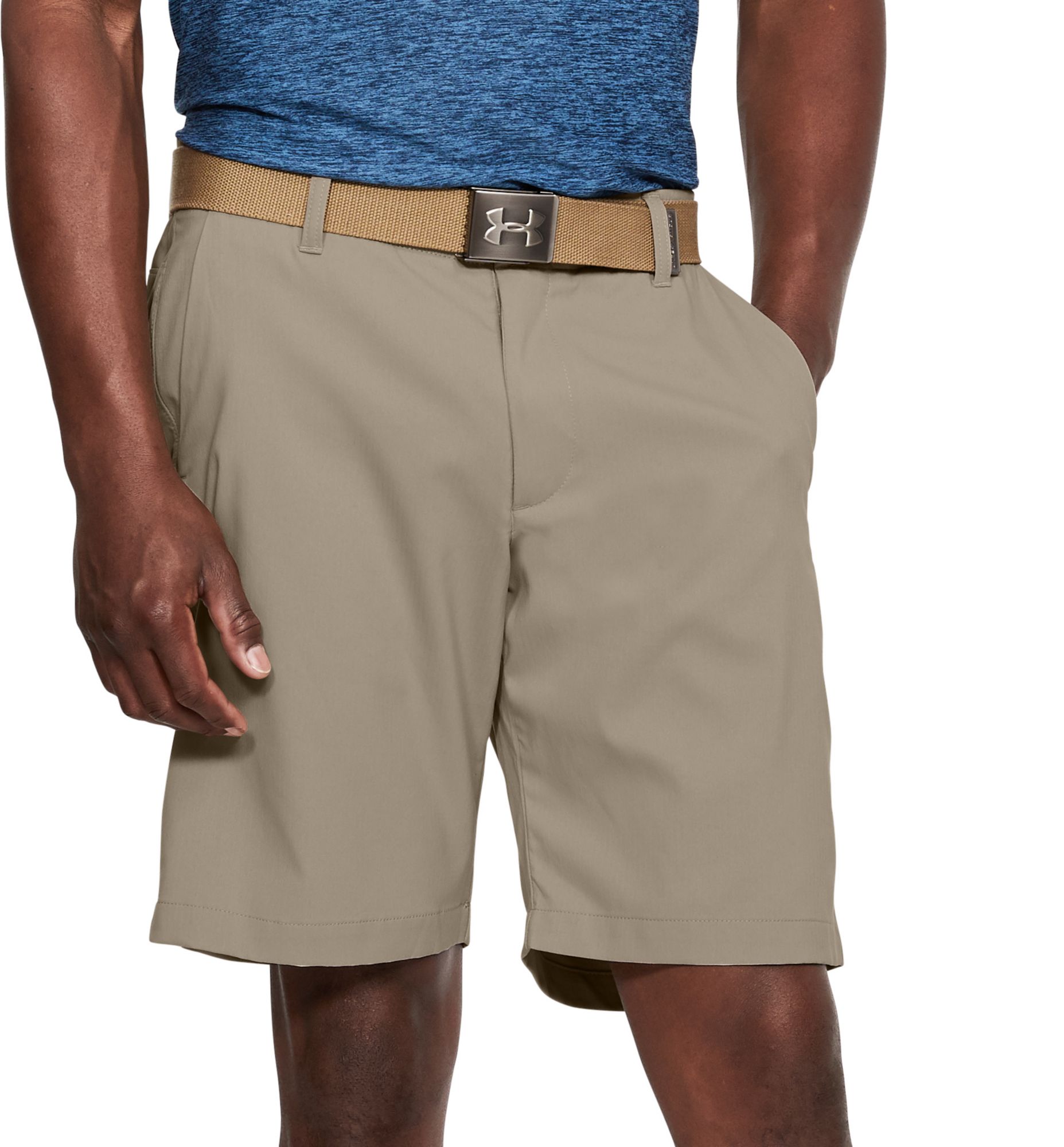 black under armour golf shorts