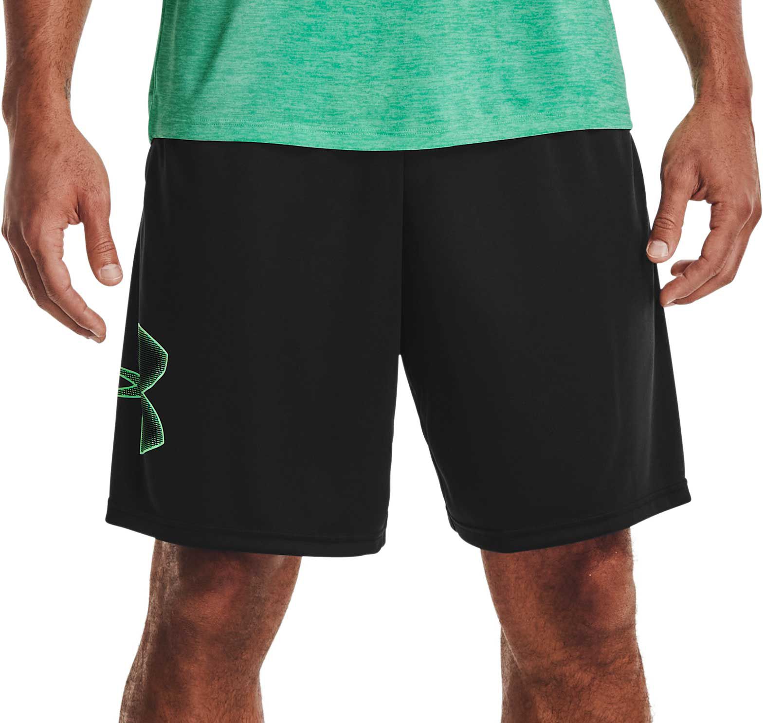 under armour men's big logo ua tech shorts