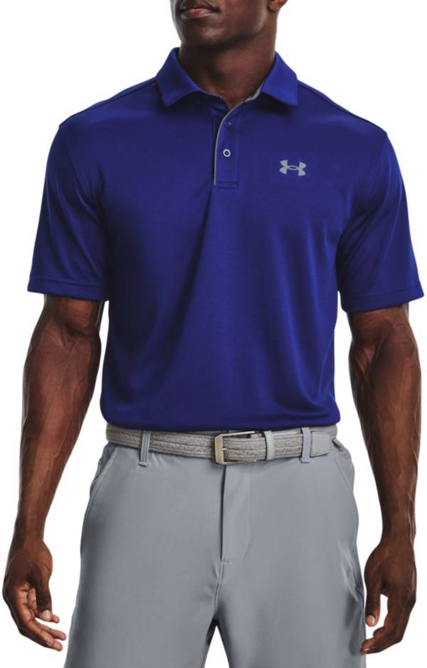 Comfortable Short Sleeve Polo Shirt Under Armour Mens Tech Polo Mens Polo Short Sleeves Lightweight and Breathable Polo T Shirt for Men 