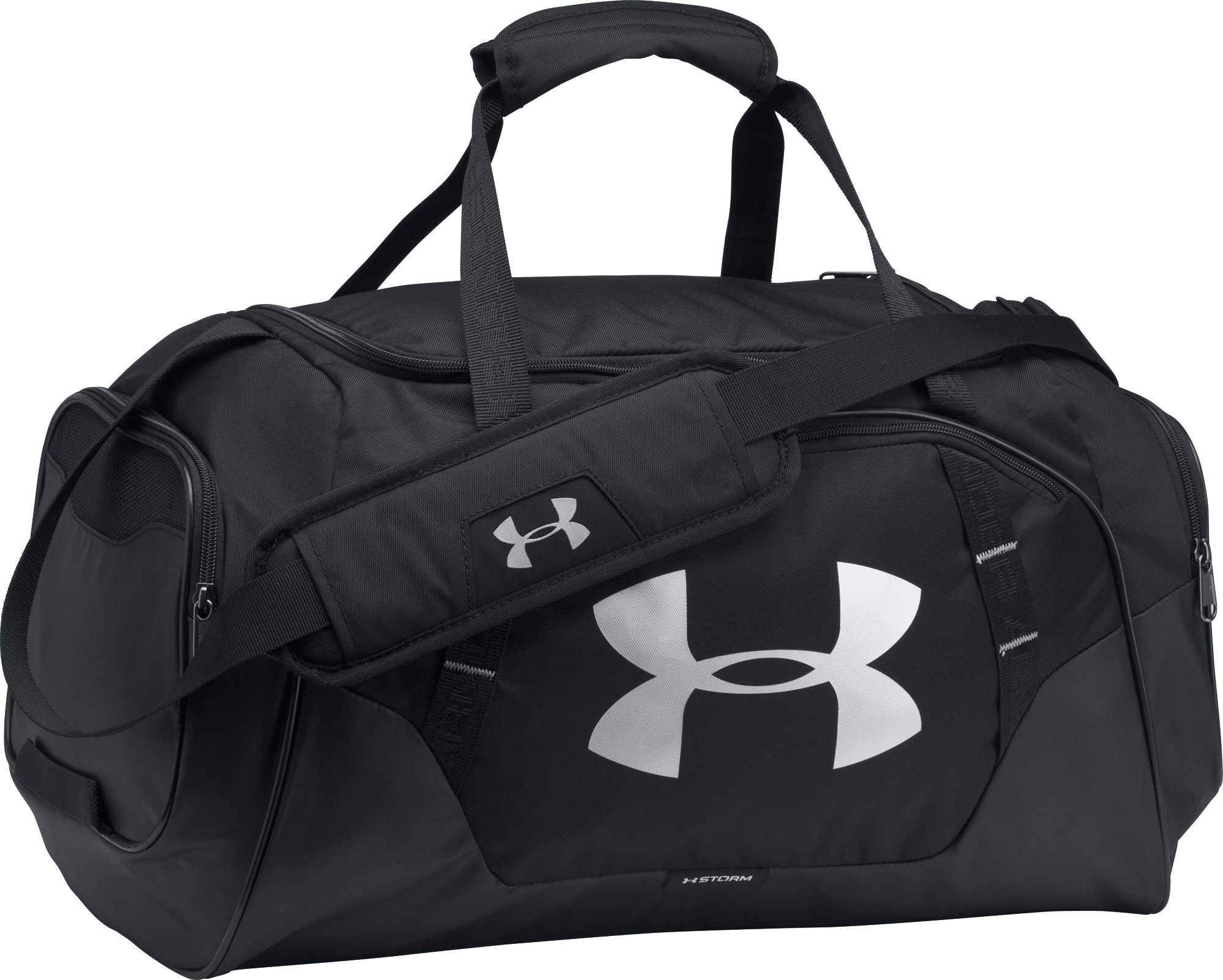 black under armour duffle bag