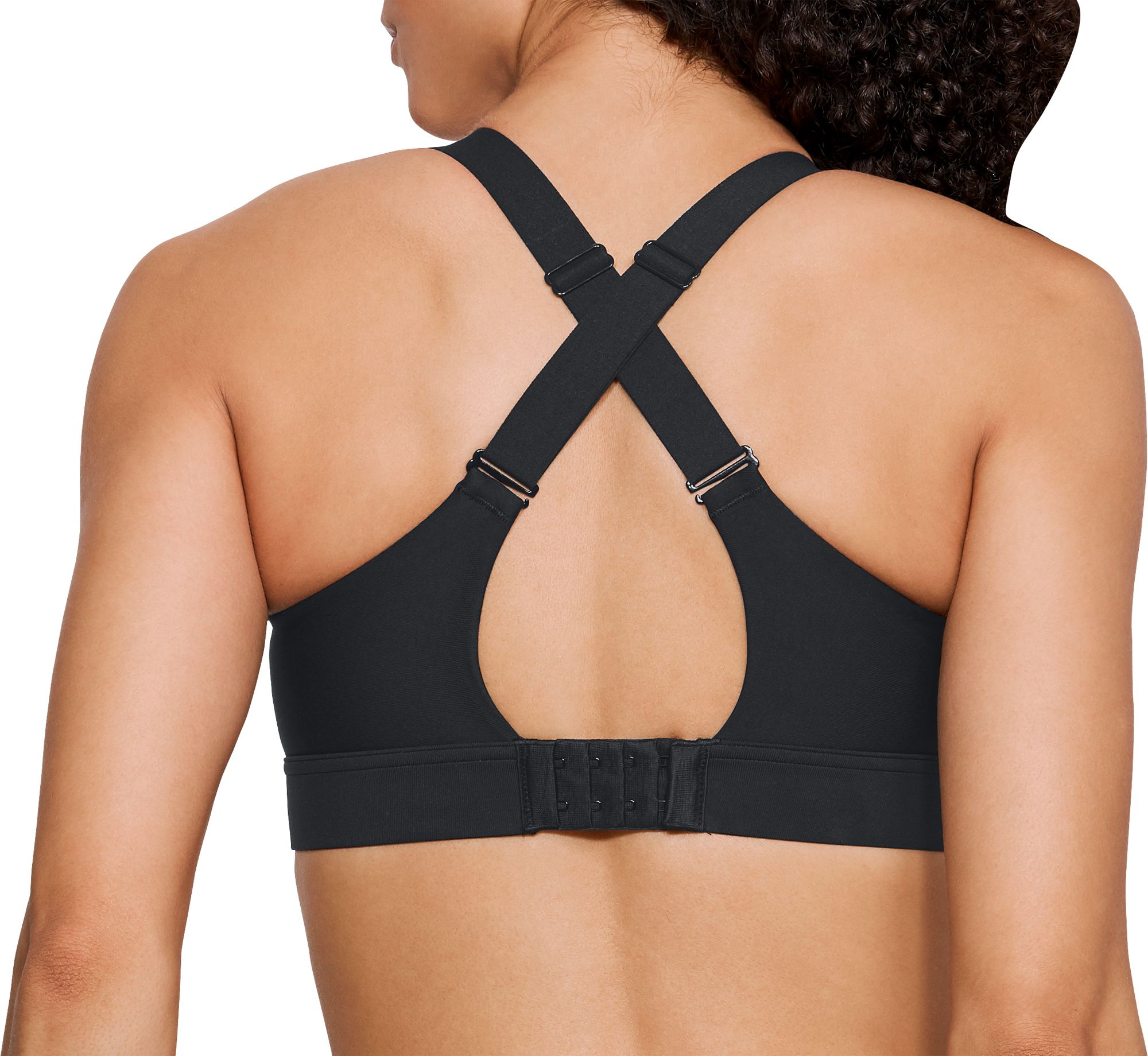 under armour zip up sports bra