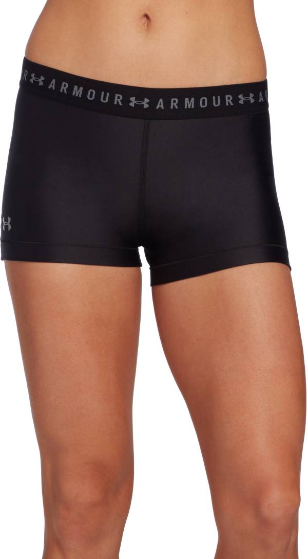 Under Armour Women's HeatGear Armour Shorty Shorts