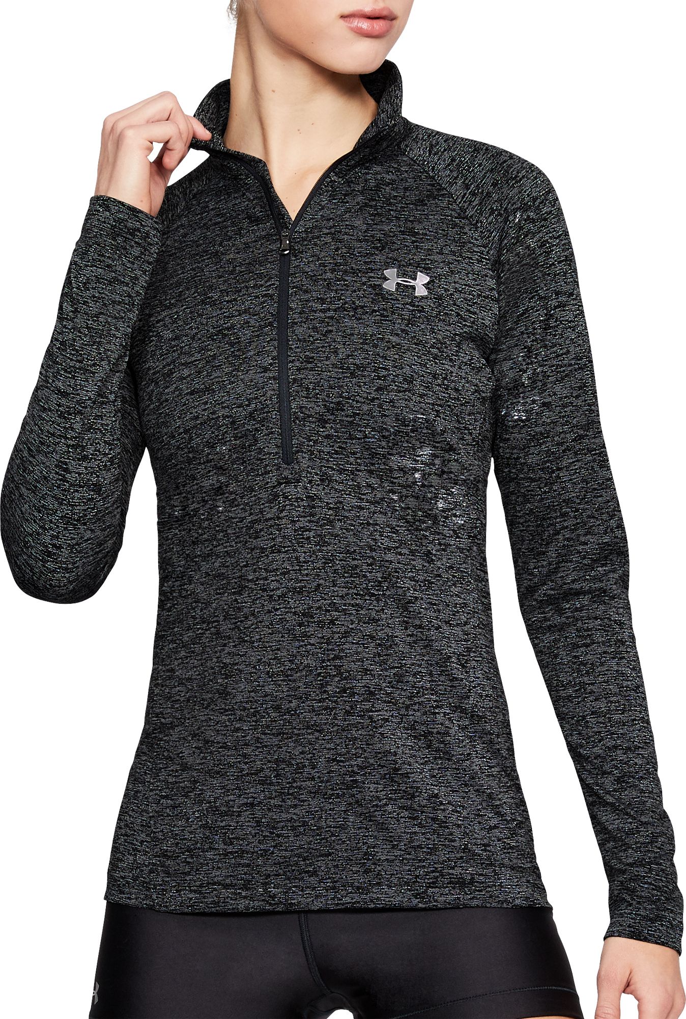 under armour half zip top women's