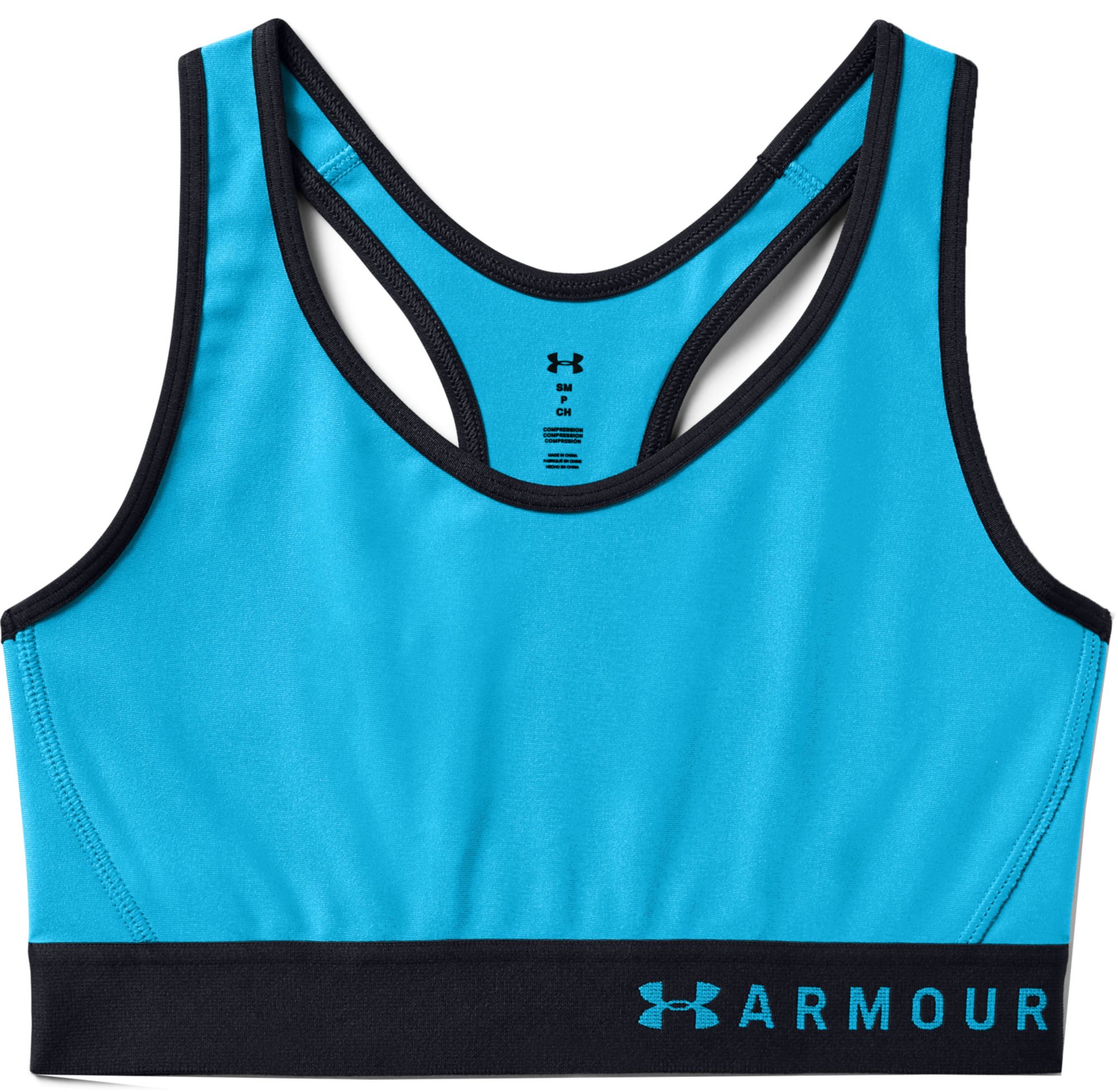 under armour blue sports bra