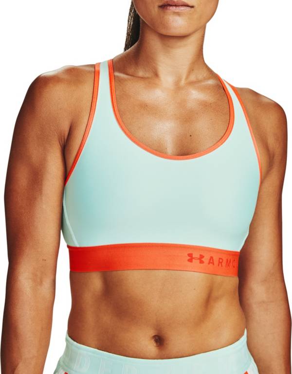 Light & Breathable Running Bra Under Armour Mid Keyhole Compression Sports Bra High Support Sports Bra 