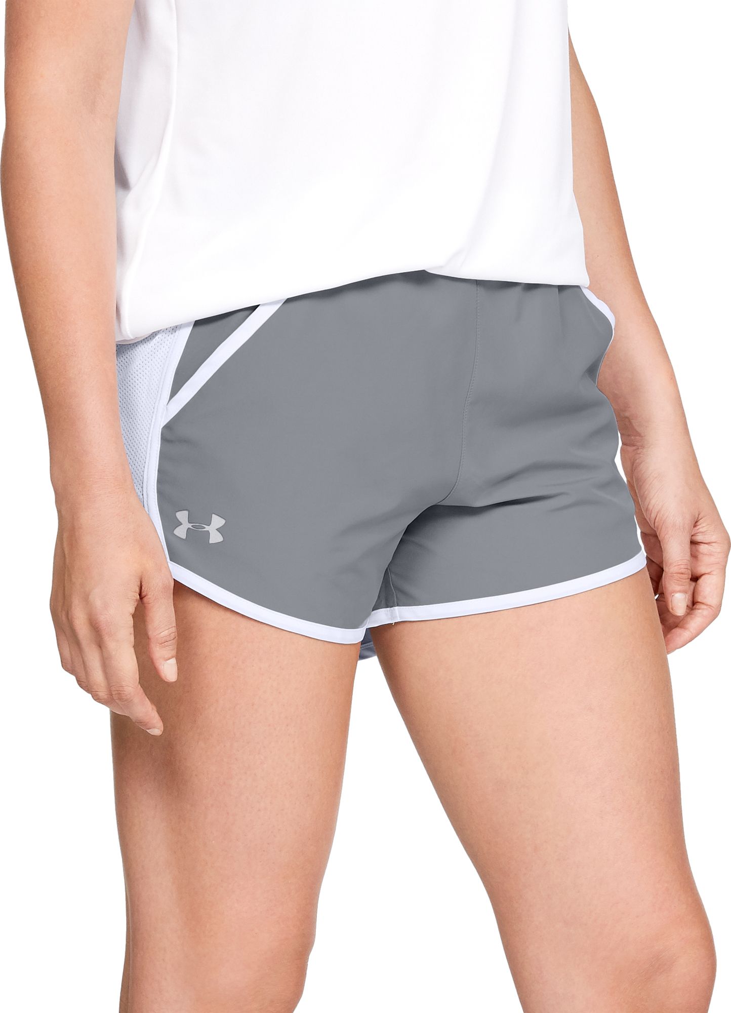 under armor fly by running shorts