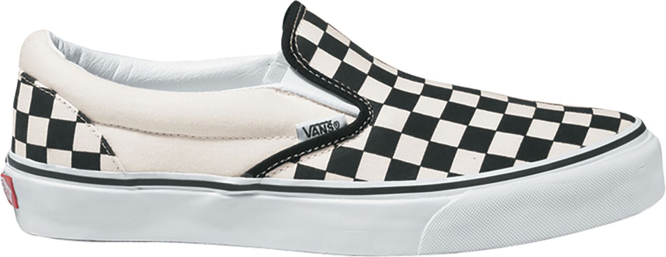 vans checkerboard slip on kids