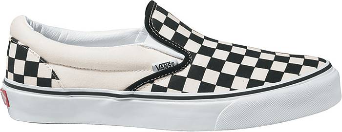 Checkerboard Slip On Vans - Classic Shoes for Women