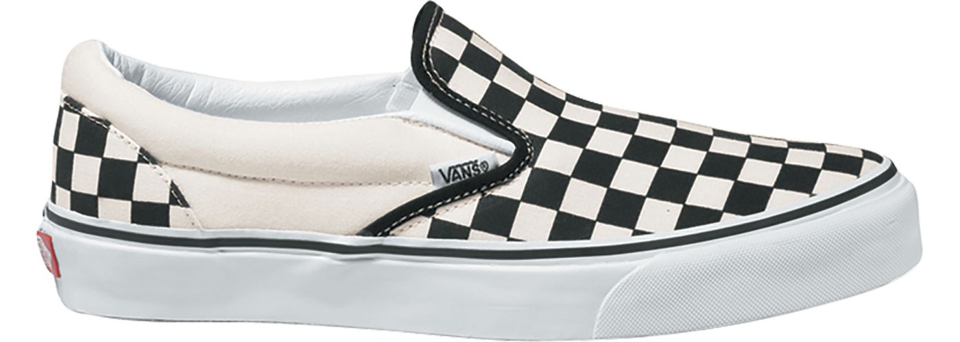 Newest Kids Checkered Vans Slip On