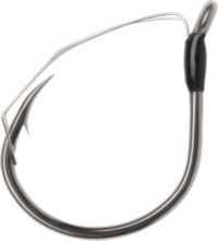 best weedless fishing hooks Weedless-Wacky-Rig-Hooks-Weedless-Jig-Head Worm Weights Hook for Bass 10 Pack (1/16oz (1.8g)-10 Pack) : Sports & Outdoors Significantly increase you chances of landing the catch Made environmentally friendly Used by professional anglers worldwide Color is black Core Tackle Weedless Hover Rig