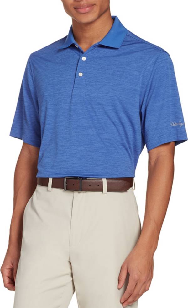 Walter Hagen Men's Essentials Space Dye Solid Golf Polo | Dick's ...