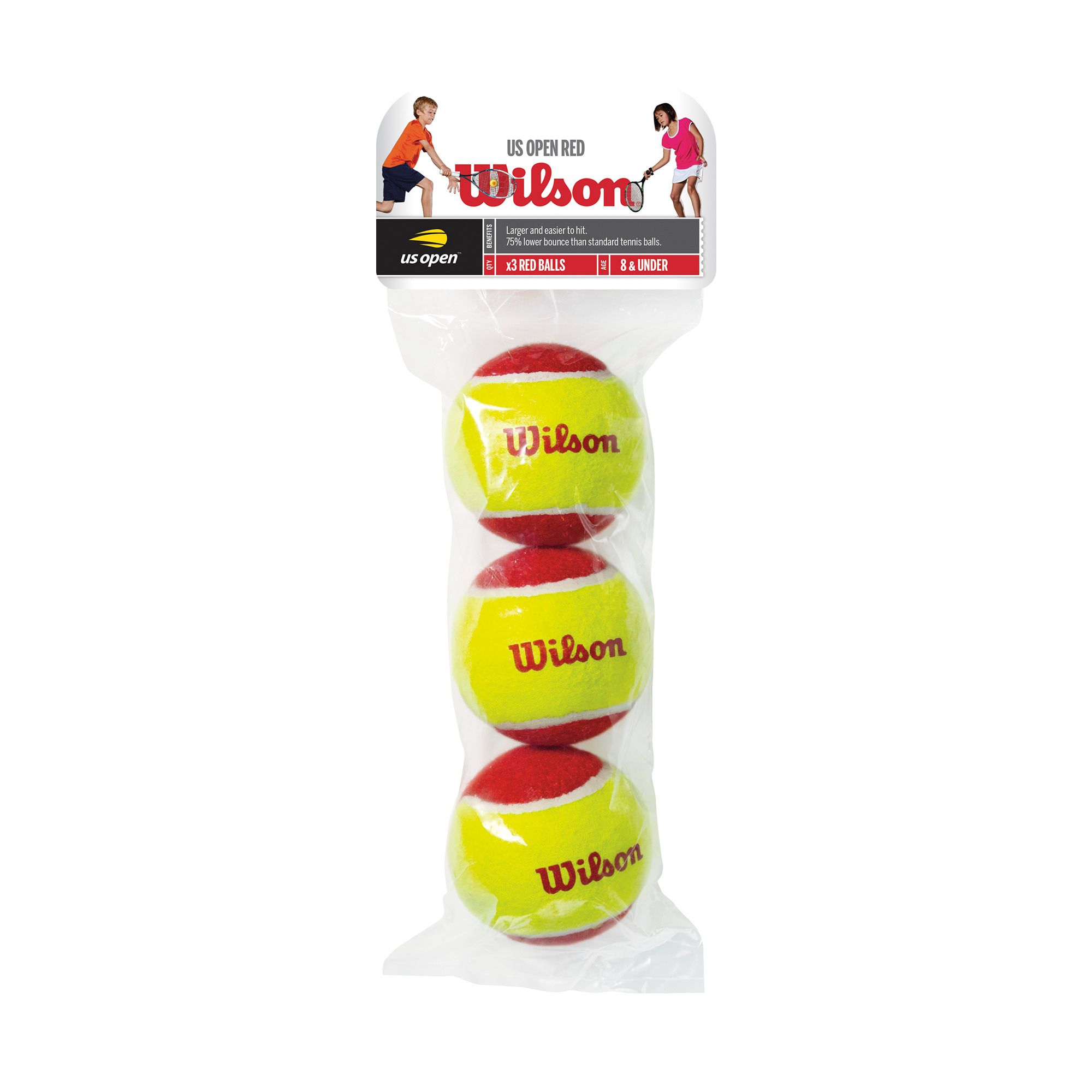 Wilson Youth US Open Stage 3 Tennis Balls product image