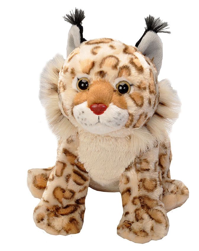 large bobcat stuffed animal
