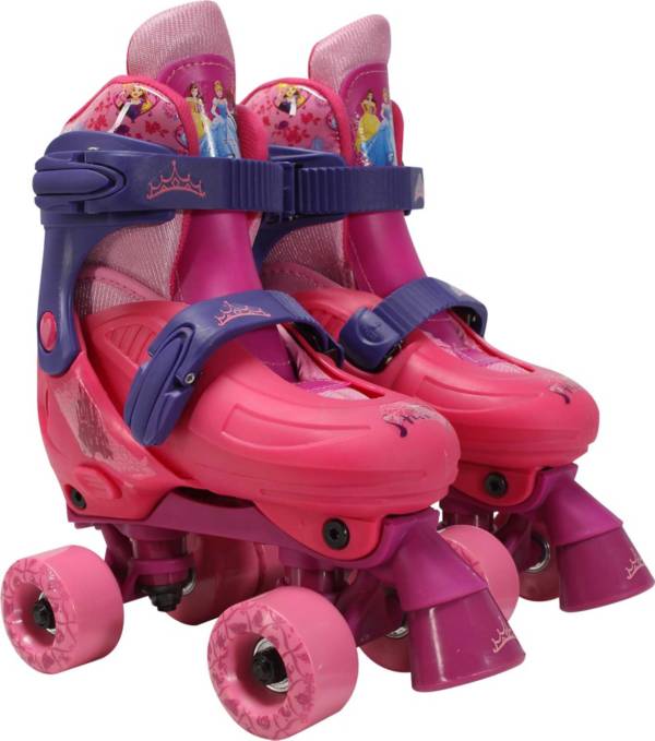 Playwheels Girls' Disney Princess Quad Roller Skates