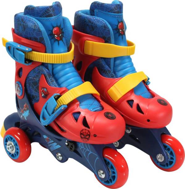 Playwheels Boys' Spider-Man 2-in-1 Inline Skates