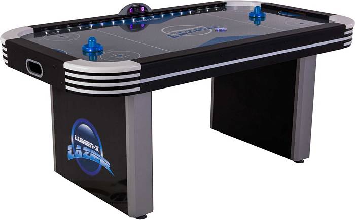 Fat Cat Storm MMXI 7' Air Hockey Table, Black