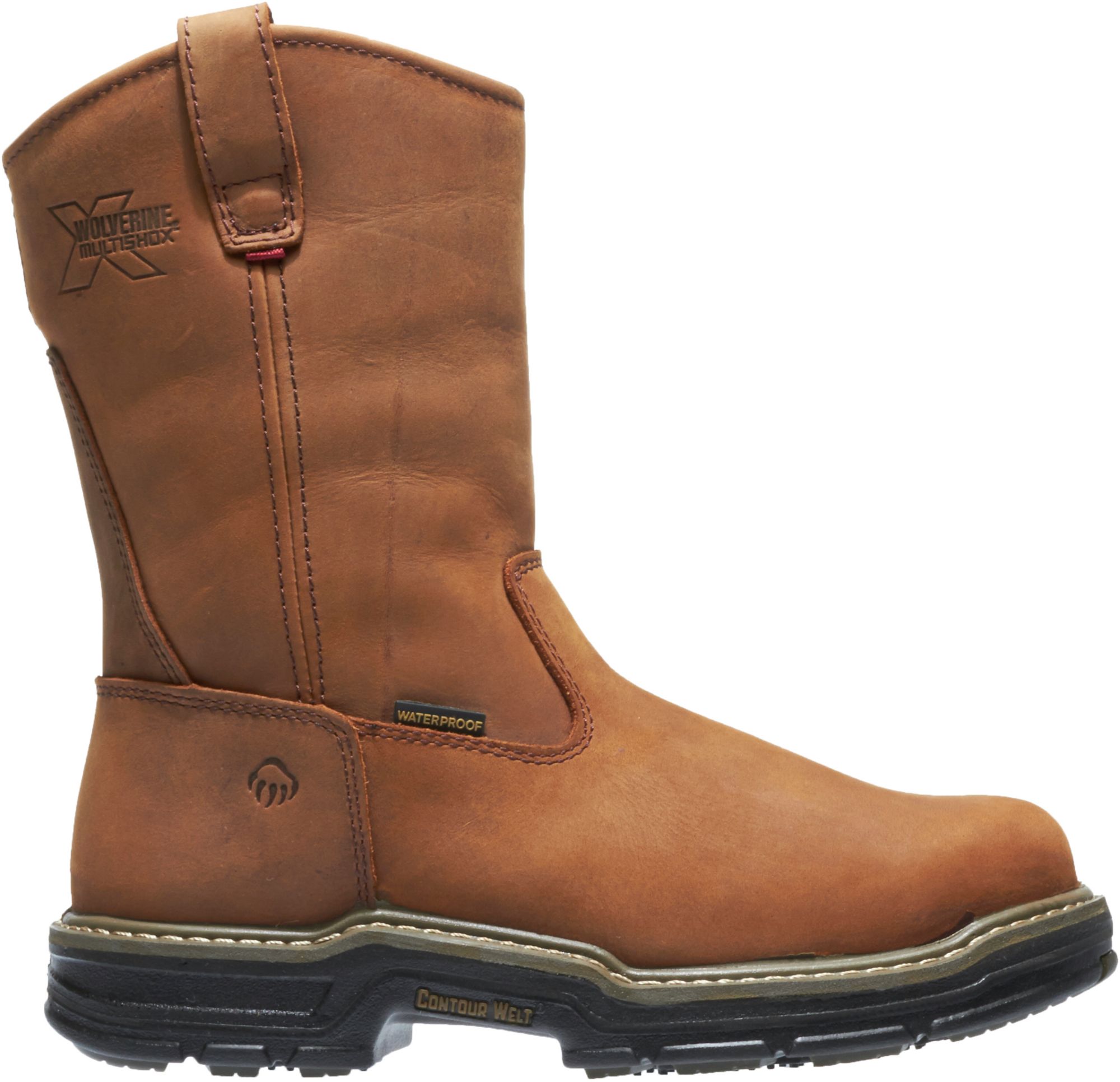 wolverine steel toe work boots