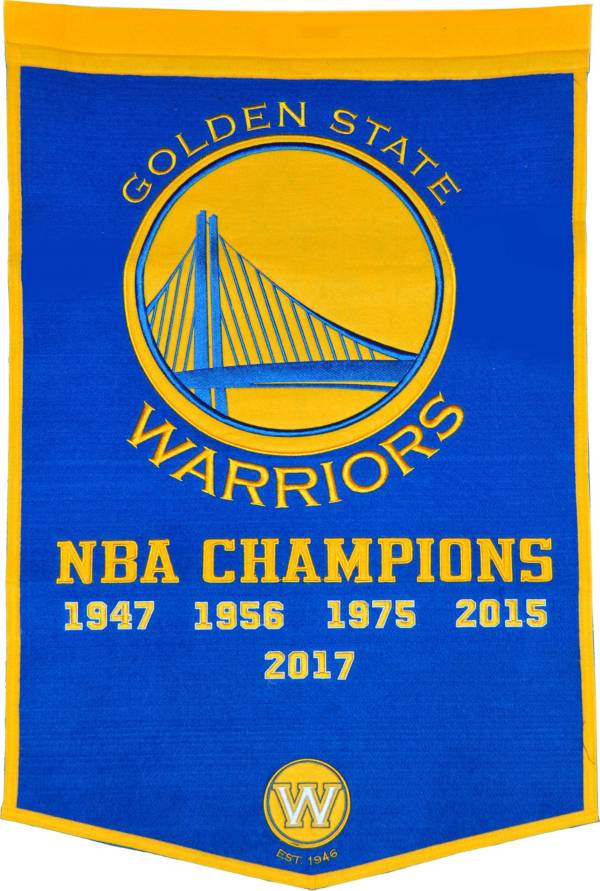 Winning Streak 2017 NBA Finals Champions Golden State Warriors Dynasty Banner