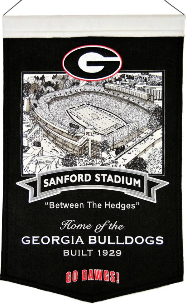 Winning Streak Georgia Bulldogs Stadium Banner