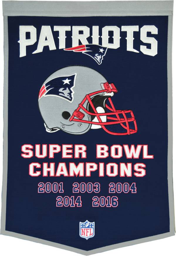 New England Patriots Dynasty Banner