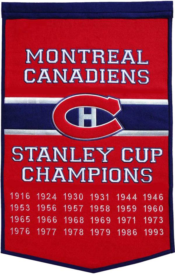Montreal Canadiens Dynasty Banner