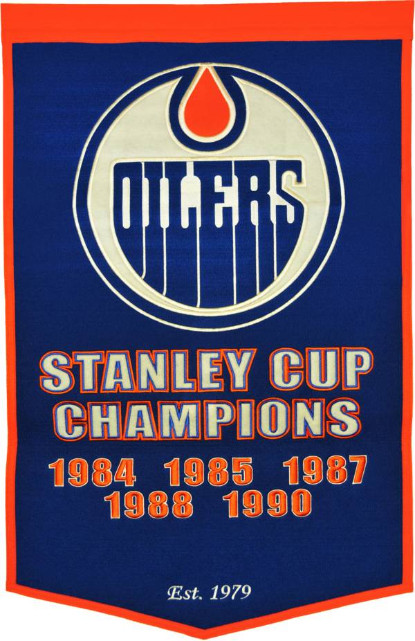 Edmonton Oilers Dynasty Banner