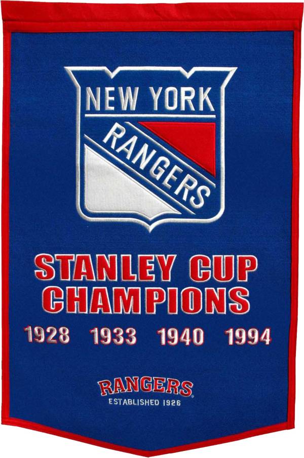 New York Rangers Dynasty Banner