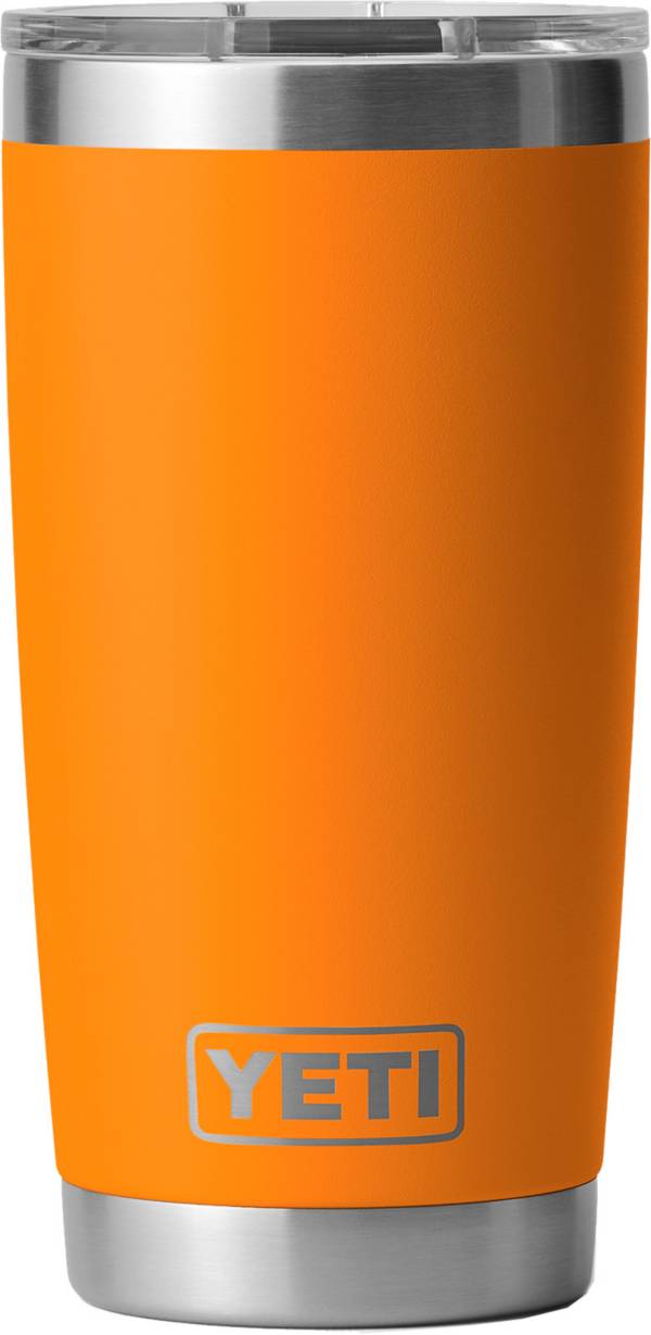 YETI Rambler Stackable Pint, Vacuum Insulated, Stainless Steel  with MagSlider Lid, Alpine Yellow: Tumblers & Water Glasses