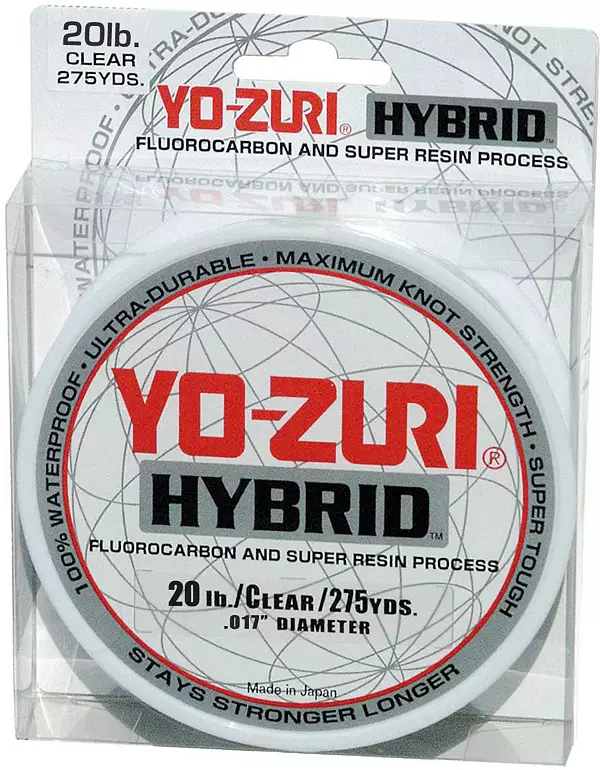 Yo-Zuri | Hybrid Clear Line 600yd Spool, 40lb