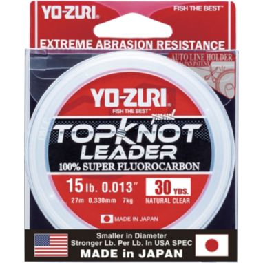 sorry, Yo-Zuri TopKnot Leader Fluorocarbon Fishing Line is currently out of stock