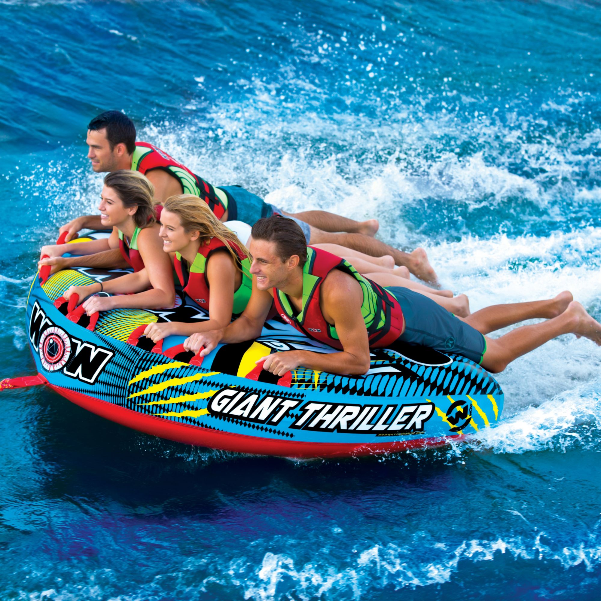 WOW Giant Thriller 4-Person Towable Tube