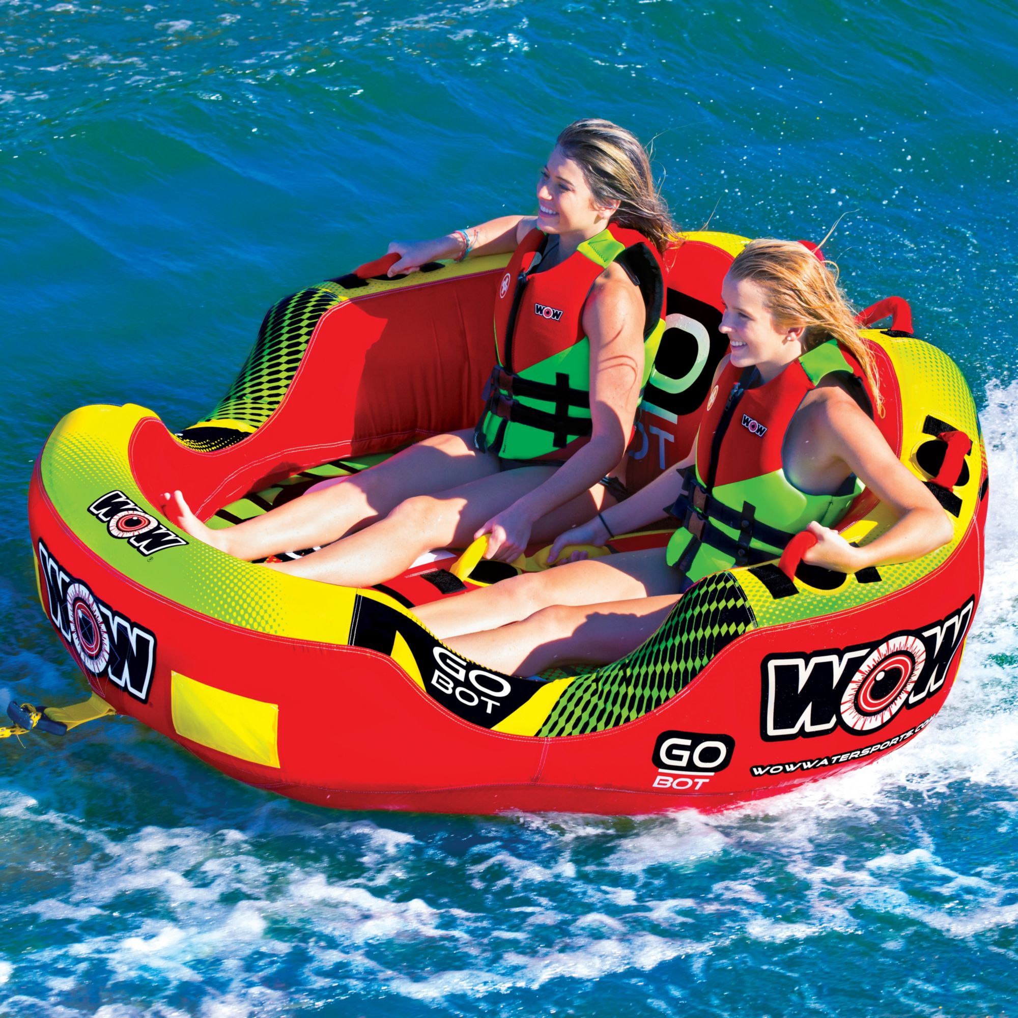 WOW Go Bot 2-Person Towable Tube product image