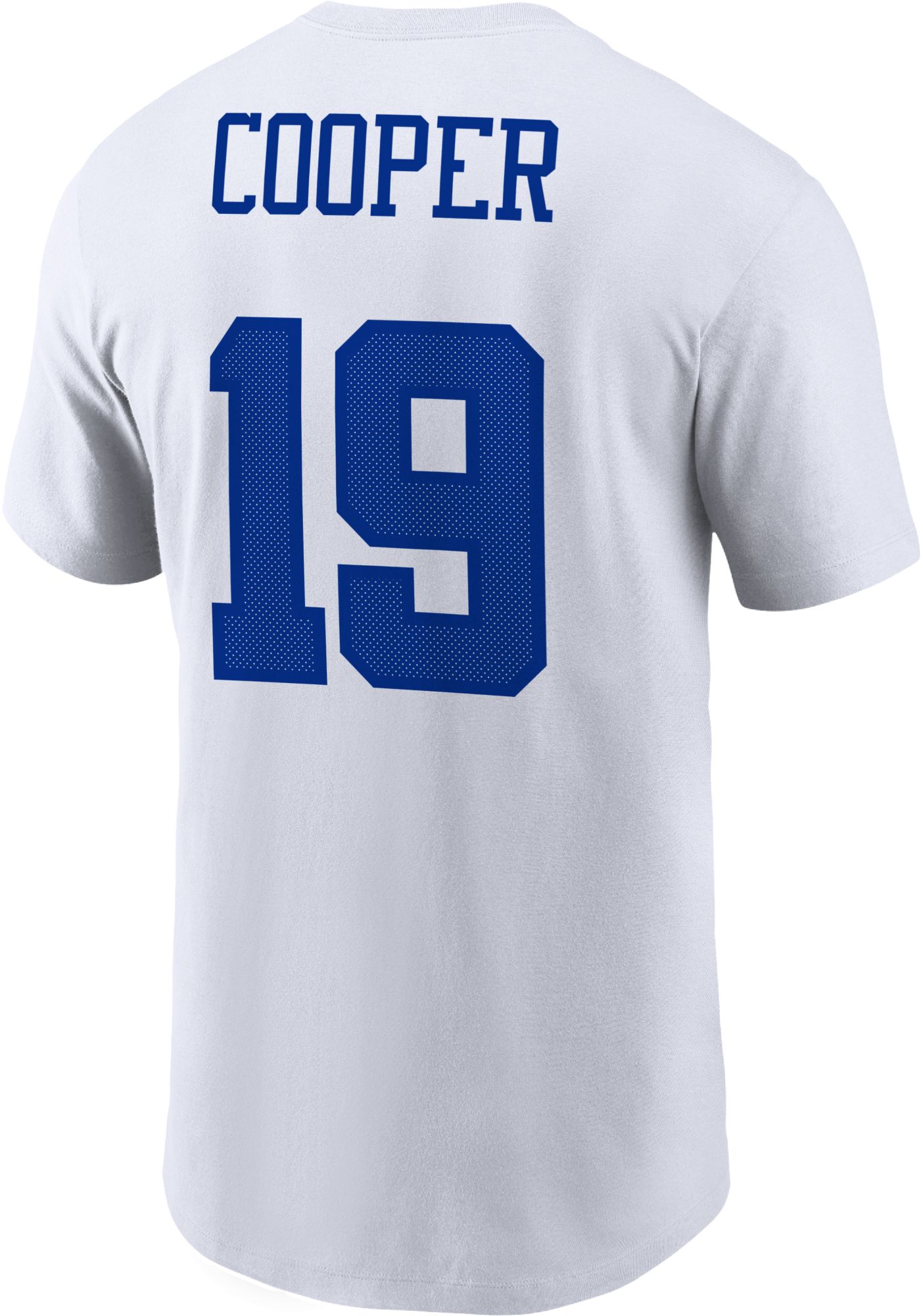 Nike Men's Dallas Cowboys Amari Cooper #19 Logo White T-Shirt product image
