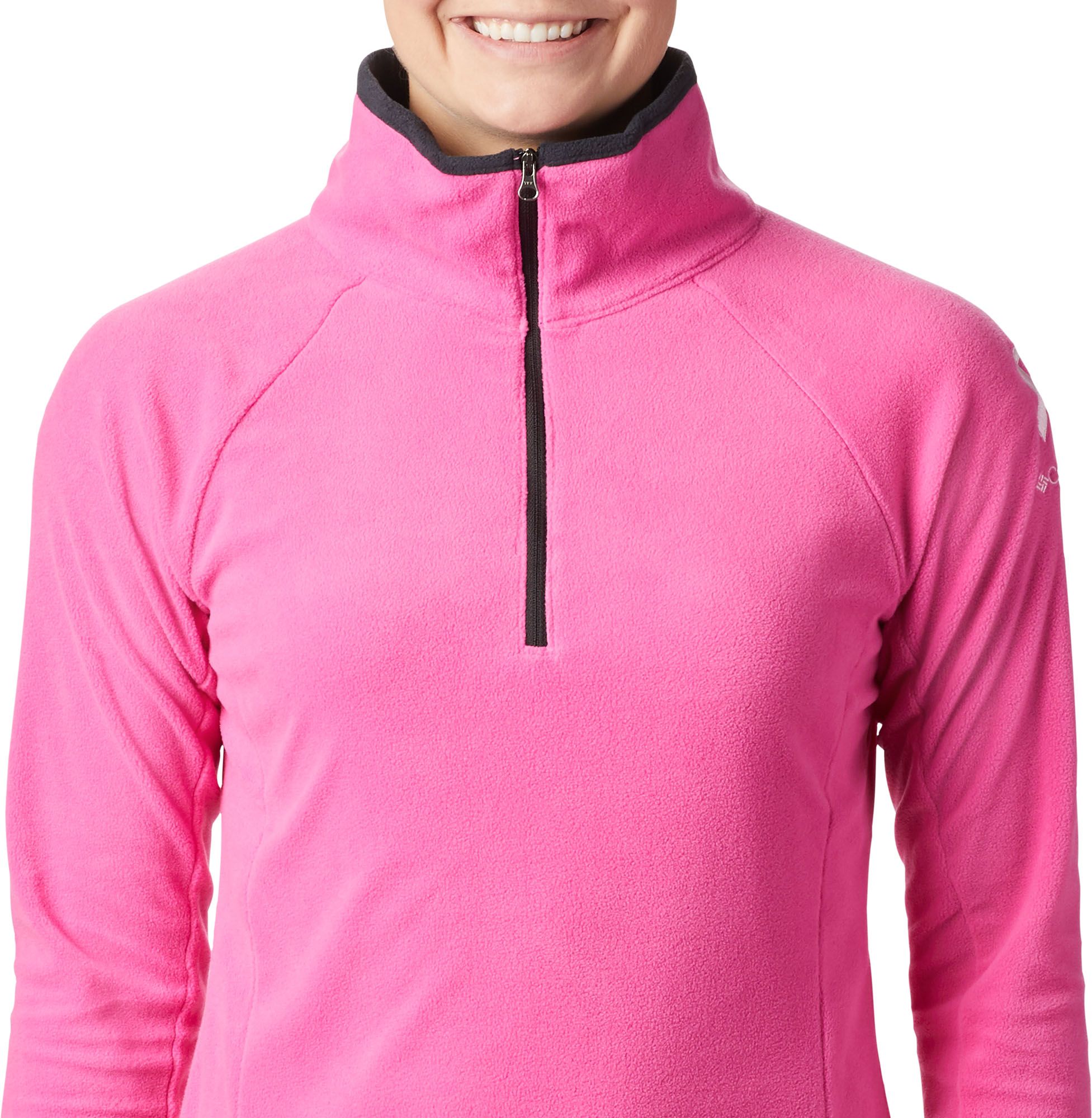 Columbia Women's Tested Tough In Pink Glacial Half Zip Pullover product image