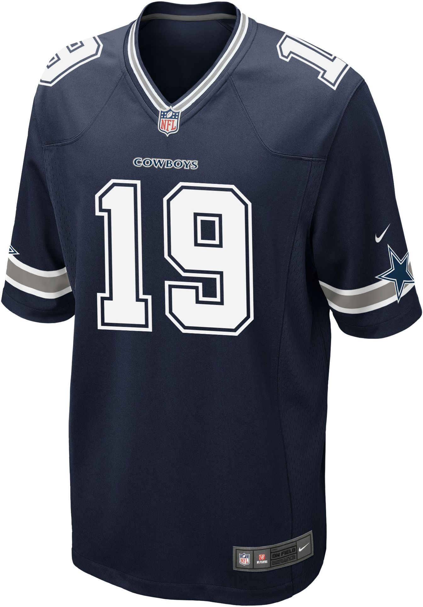 Nike Men's Dallas Cowboys Amari Cooper #19 Navy Game Jersey product image