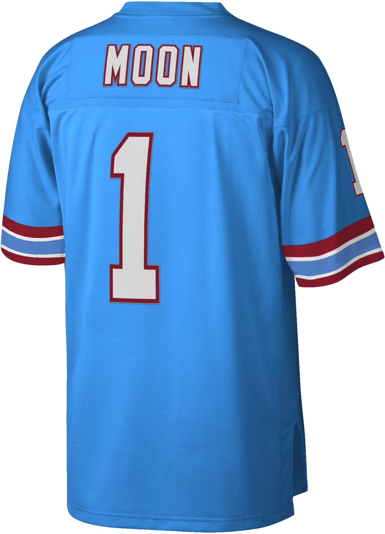 Mitchell & Ness Men's Houston Oilers Warren Moon #1 1993 Home Throwback Jersey