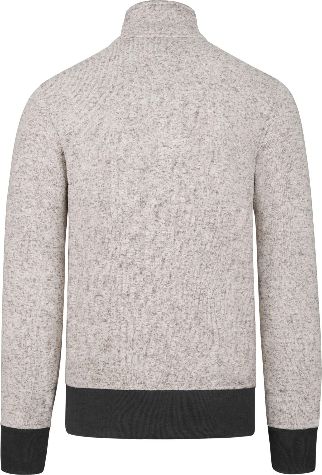 '47 Men's New York Giants Kodiak Quarter-Zip Grey Top product image