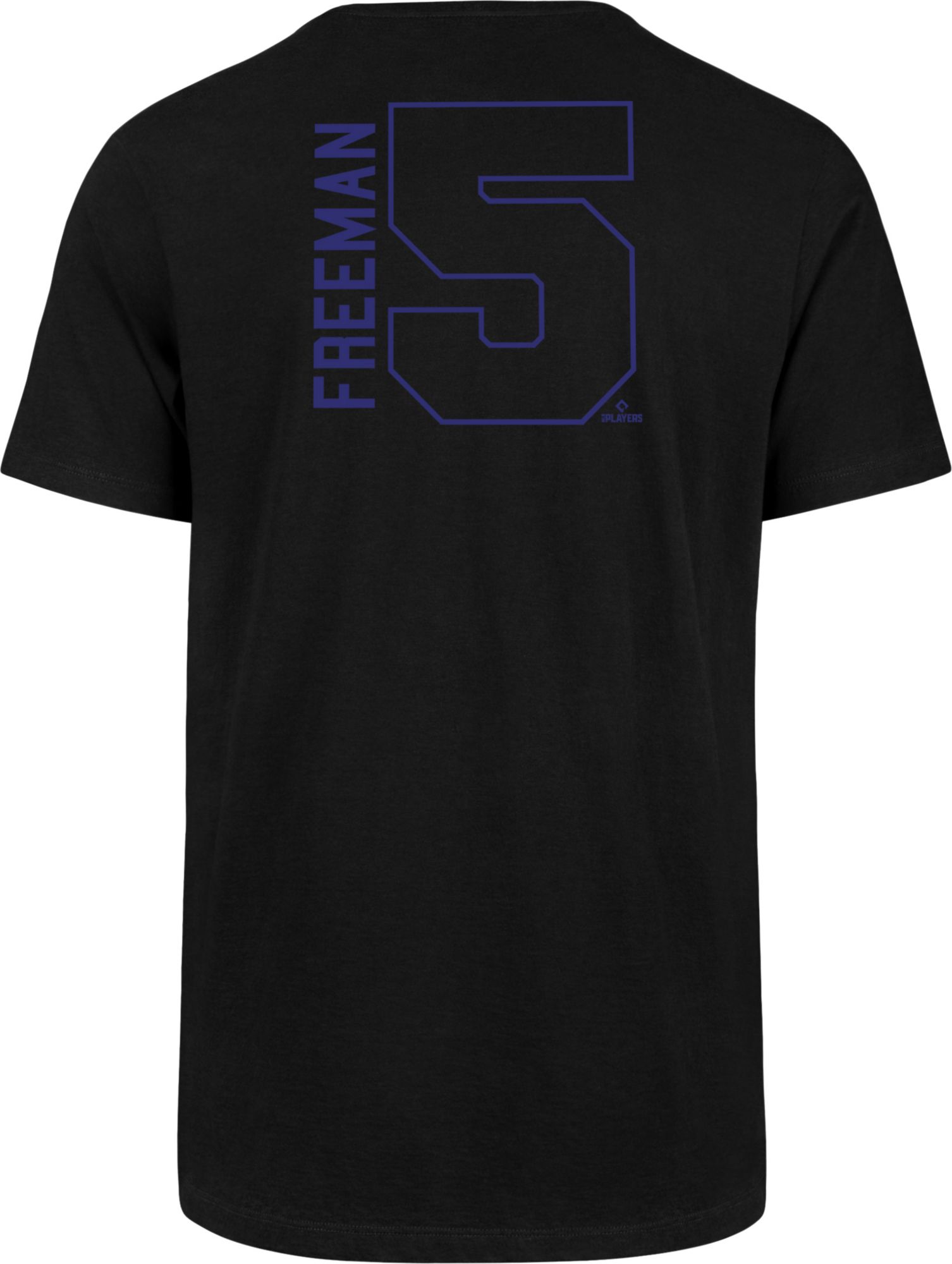 '47 Men's Los Angeles Dodgers Freddie Freeman #5 Black T-Shirt product image