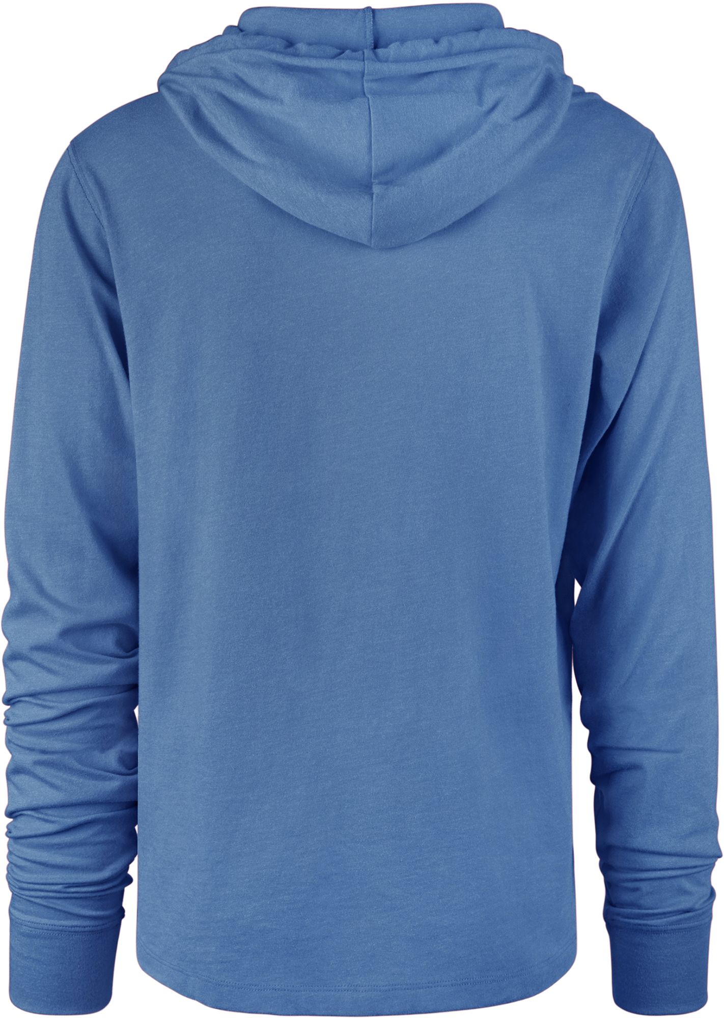 ‘47 Men's Detroit Lions Club Blue Hooded Long Sleeve T-Shirt product image