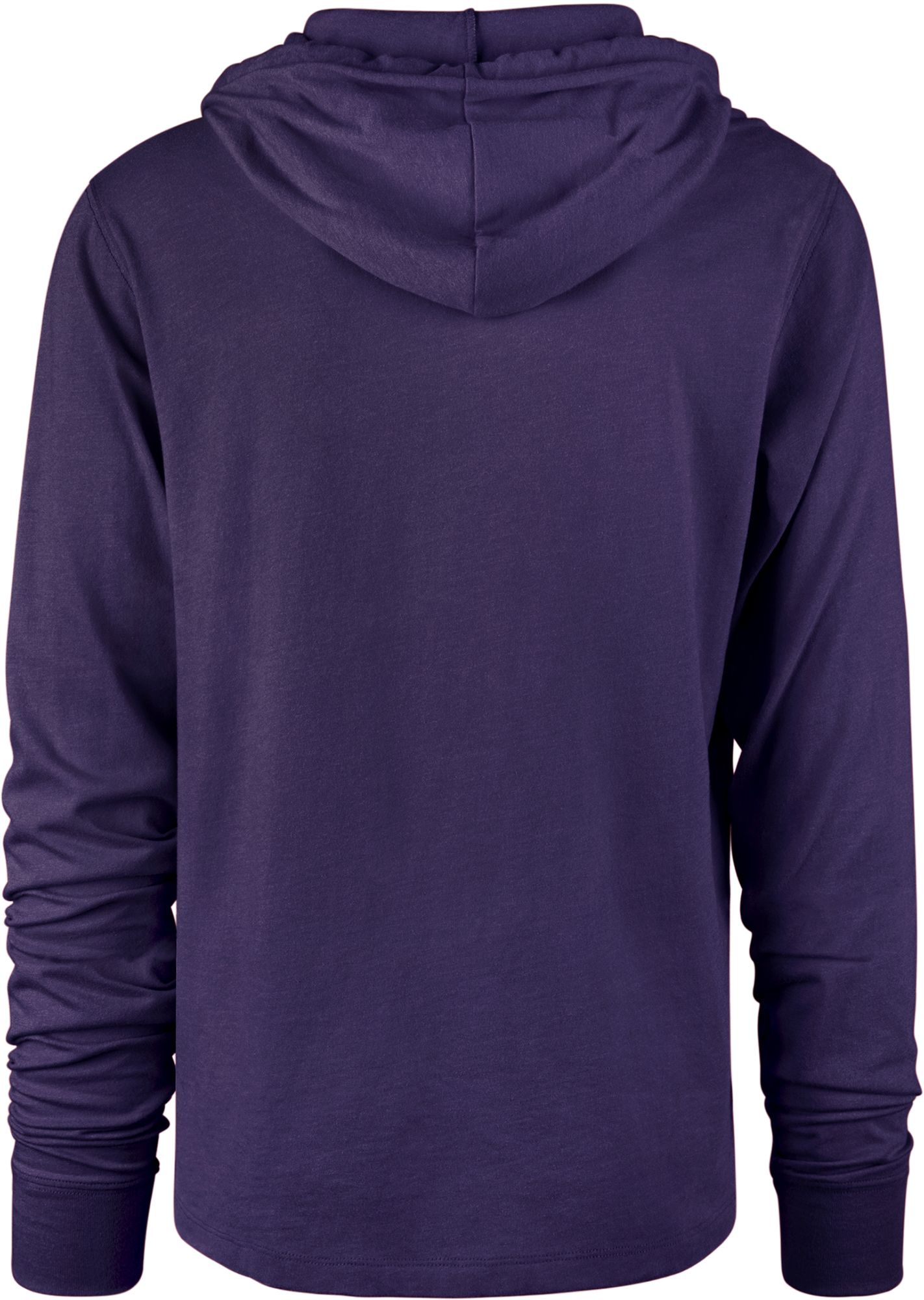 ‘47 Men's Minnesota Vikings Club Purple Hooded Long Sleeve T-Shirt product image