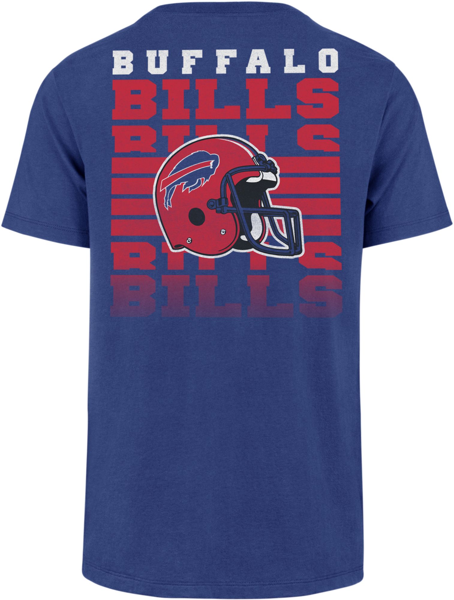'47 Men's Buffalo Bills Back 2 Back Blue T-Shirt product image