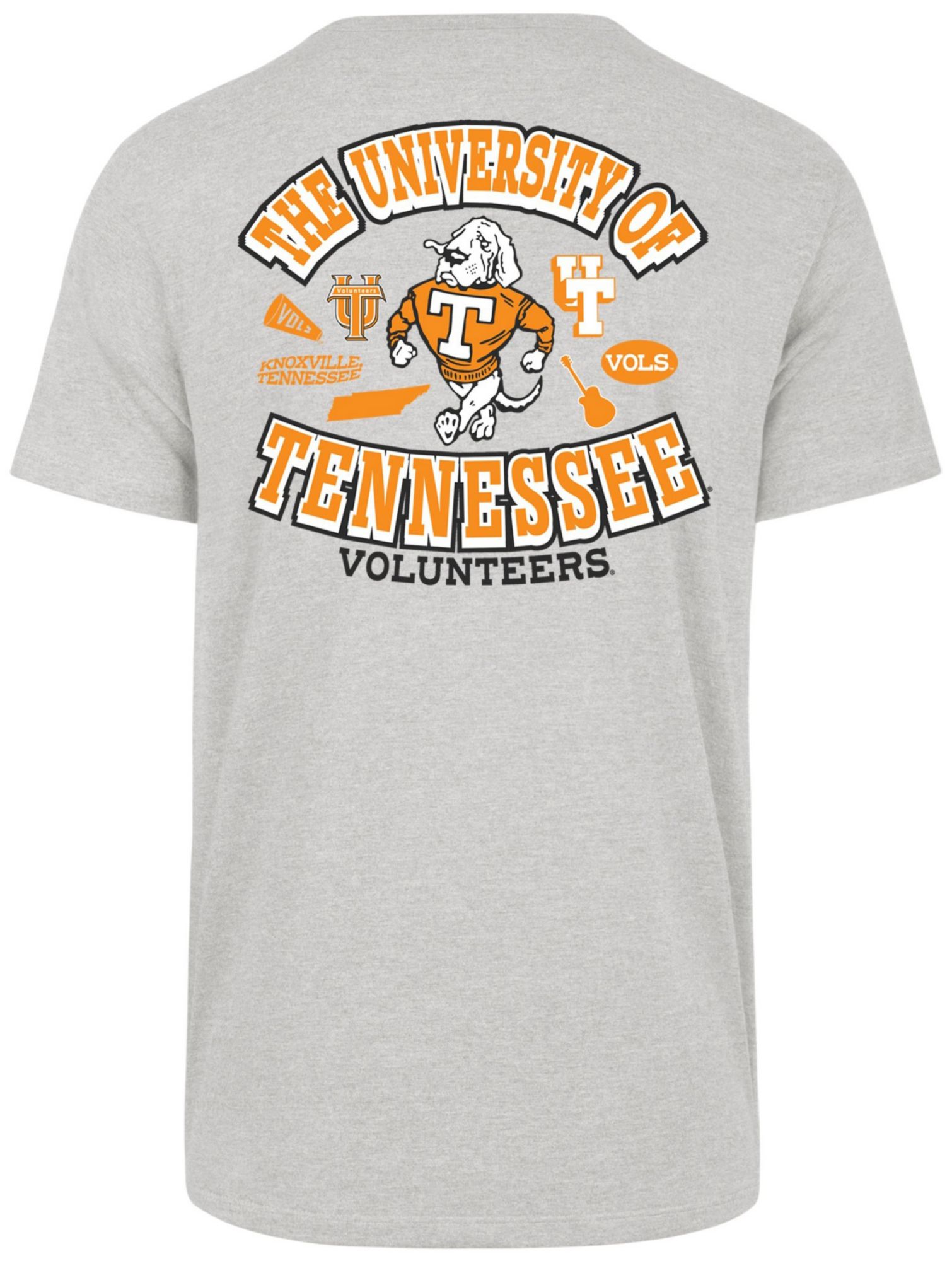 '47 Men's Tennessee Volunteers Grey Regional Backer Short Sleeve T-Shirt product image