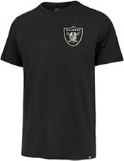 Men's '47 Heathered Gray Las Vegas Raiders Dub Major Super Rival T-Shirt 