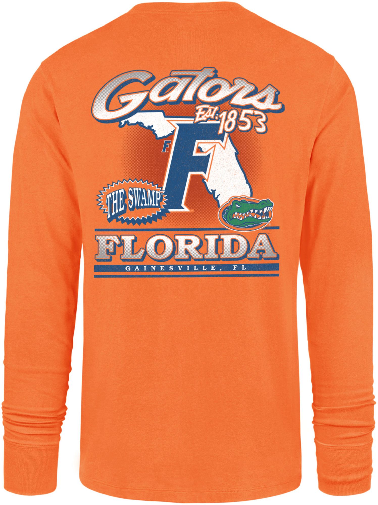 '47 Men's Florida Gators Signal Orange Regional Backer Long Sleeve T-Shirt product image