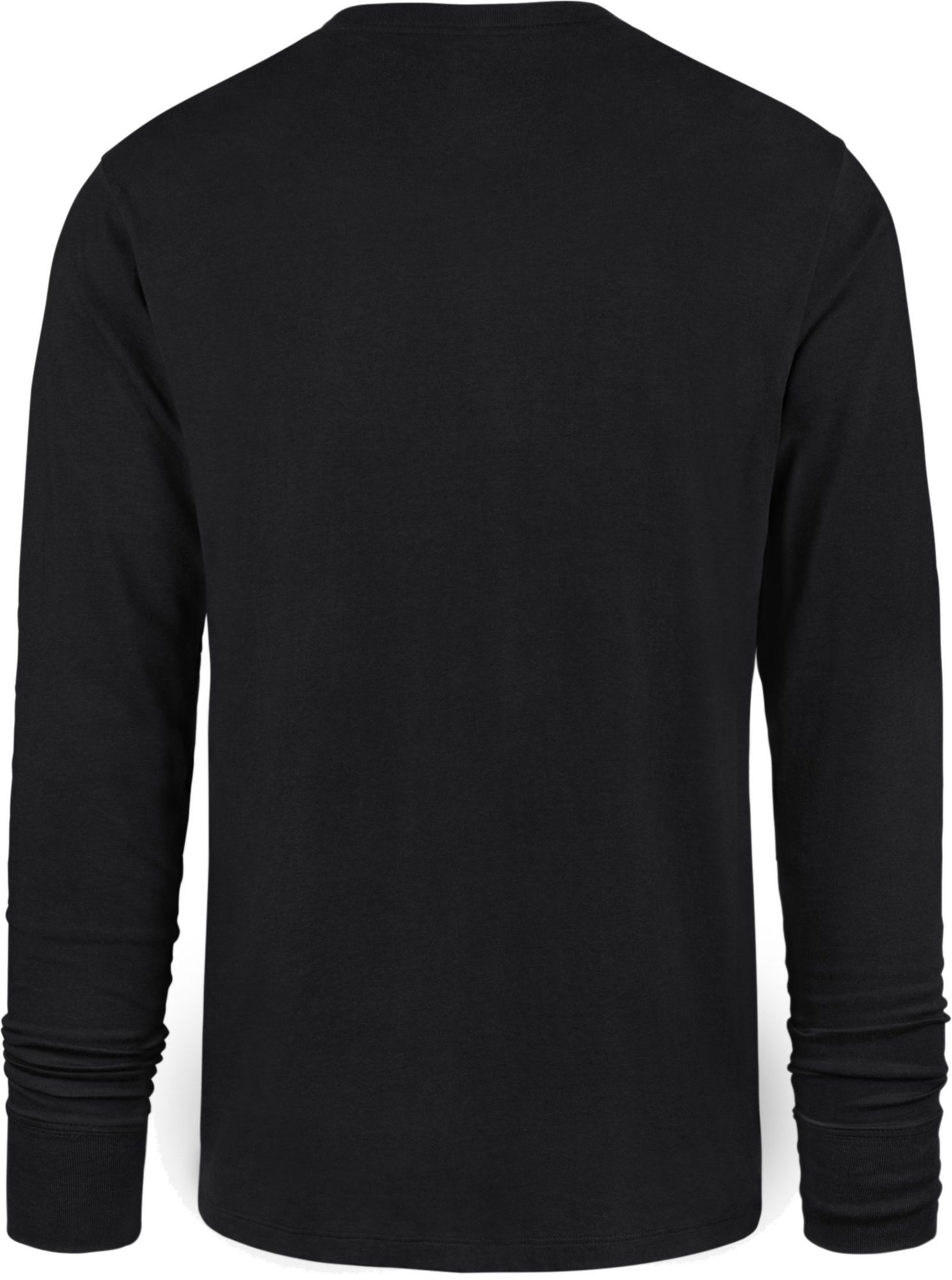 ‘47 Men's Chicago White Sox Black Overcast Franklin Long Sleeve T-Shirt product image