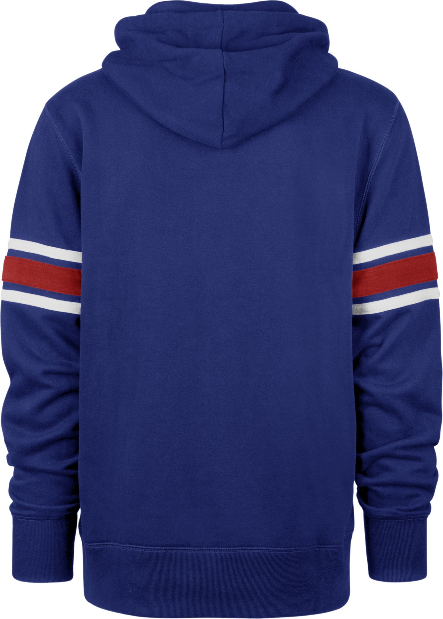 '47 Men's Buffalo Bills Royal Stripe Hoodie product image